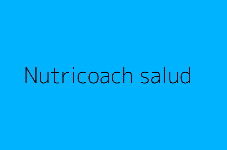 Nutricoach salud